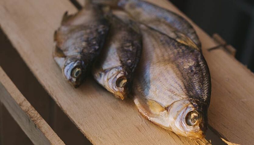 Los parásitos se encuentran en los peces. 